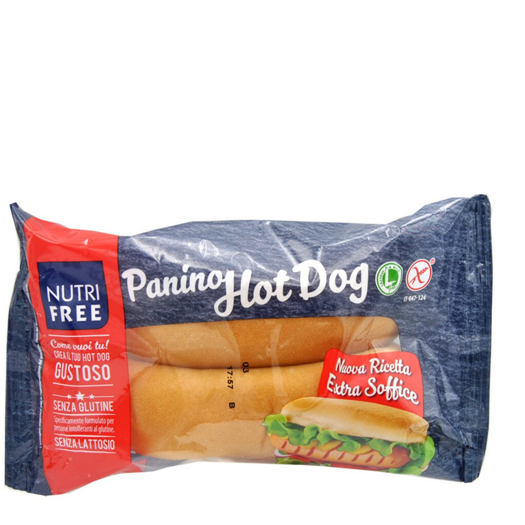 NUTRIFREE PANINO HOT DOG 65g (2x32,5) | Shop | Glutenfree Gusto Italiano