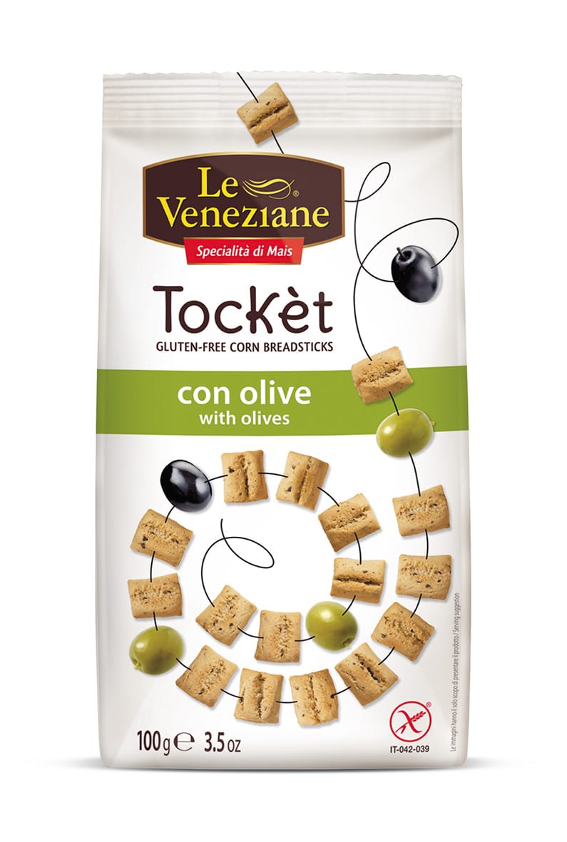 Snack package frontally soldering white color