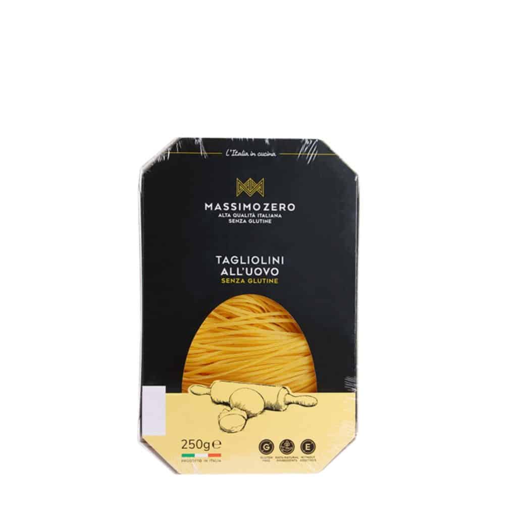 MASSIMO ZERO TAGLIOLINI ALL'UOVO 250G Shop Glutenfree Gusto Italiano