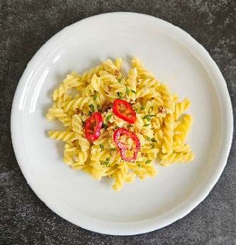 Pasta mit Artischocken-Nuss-Pesto