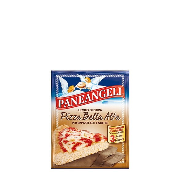 Glutenfreier Nutrifree Bontà Teig mit Karotte und Orangensaft, ideal für glutenfreie Pizza.